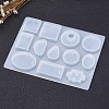 DIY Silicone Pendant Molds AJEW-P041-M-1-3