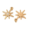 304 Stainless Steel Pendants STAS-H244-10G-2