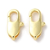 Rack Plating Brass Lobster Claw Clasps KK-F090-23G-01-1