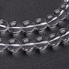 Synthetic Quartz Crystal Beads Strands GSR4mmA039-1-3