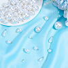 2 Bags Resin Pearl Pendants FIND-AR0006-10-4