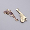 Cowboy Theme Alloy Enamel Pendants ENAM-CJC0012-050B-2