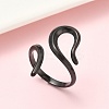 304 Stainless Steel Cuff Open Rings LS-RJEW-D338-02A-EB-4