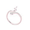 Brass Cuff Open Rings for Women WG2F20A-01-5