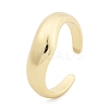 Rack Plating Brass Cuff Finger Rings for Women RJEW-M028-42G-2