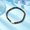 Natural Tiger Eye and Pearl Beads Btacelets BJEW-JB10681-03-2