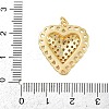 Brass Micro Pave Cubic Zirconia Pendants KK-A269-11G-3