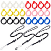 Gorgecraft Adjustable Polyester Electronic Cigarette Anti-Lost Necklace Lanyard AJEW-GF0006-17-1