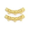 Alloy Hollow Carved Tube Chandelier Component Links PALLOY-D369-19MG-1