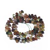 Dyed Natural Agate Beads Strands G-F595-A05-2