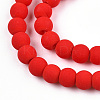 Opaque Glass Beads Strands GLAA-T032-P4mm-MD04-2