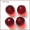 Imitation Austrian Crystal Beads SWAR-F067-8mm-05-2