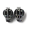 Crown Hot Air Balloon Acrylic Rhinestone Beads OACR-S048-03A-1