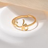 304 Stainless Steel Cuff Rings for Women RJEW-D285-01G-K-4