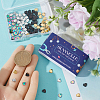 120Pcs 4 Colors 304 Stainless Steel Charms STAS-SC00008-85-3