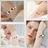 Rubberized Style Imitated Silicone Acrylic Beads MACR-PA0001-06B-05-5