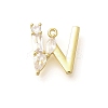 Brass Micro Pave Cubic Zirconia Pendants LS-KK-M310-01G-23-1