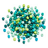 Opaque Glass Round Seed Beads GLAA-TAC0025-07B-02-1
