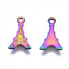 Ion Plating(IP) 201 Stainless Steel Charms LS-STAS-S119-139-3