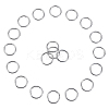 20Pcs 304 Stainless Steel Linking Rings STAS-DR0001-13-1