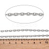 304 Stainless Steel Cable Chains CHS-M009-12P-07-2