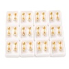 Star Glass Ear Fake Plugs EJEW-H105-23G-C-1