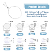 DIY Blank Dome Links Bracelet Making Kits DIY-DC0002-48-2