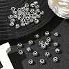 Tibetan Style Alloy Flower Spacer Beads X-TIBEB-O004-74-5