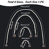 4Pcs 4 Style ABS Pearl Beaded Bag Strap FIND-FH0005-32B-2