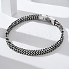304 Stainless Steel Wheat Chain Bracelets for Women Men STAS-N117-02ASP-2