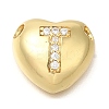Rack Plating Brass Micro Pave Cubic Zirconia Pendants KK-I722-04G-T-1