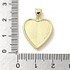 Shell Heart Pendants LS-KK-E091-01G-3