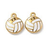 Ion Plating(IP) 304 Stainless Steel Pendants STAS-R008-09G-02-1