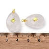Natural Quartz Crystal Pendants G-B089-01G-02-3