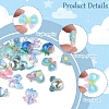 20Pcs 10 Styles Flower Transparent Epoxy Resin Decoden Cabochons RESI-FS0001-94-2