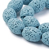 Natural Lava Rock Beads Strands G-F671-03A-06-3