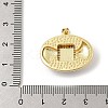 Synthetic Turquoise Pendants KK-U047-20G-01-3