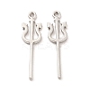 Rack Plating Alloy Pendants PALLOY-E025-07P-1
