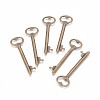 Tibetan Style Zinc Alloy Key Big Pendants X-EA11911Y-AB-1