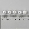 Transparent Acrylic Beads X-TACR-S089-10mm-01-4