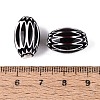 Handmade Millefiori Glass Barrel Beads LA-N002-37B-4