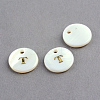 Freshwater Shell Pendants SSHEL-S249-T-2