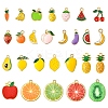 54Pcs 27 Styles Light Gold Plated Alloy Enamel Pendants ENAM-YW0005-14-1