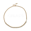 304 Stainless Steel Enamel Chain Necklaces NJEW-P302-03G-2