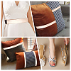 5M Flat Imitation Leather Cord LC-GF0001-02G-01-5