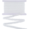 10M 10% Spandex & 90% Nylon Lace Elastic Ribbon OCOR-CY0001-12A-1