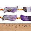 Dyed & Heated Natural Banded Agate Beads Strands GG-CBAB9C6-B02-01-4