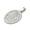Religion Theme 304 Stainless Steel Pendants STAS-F336-06E-P-2