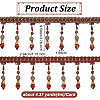 4M Polyester Fringe Lace Ribbon DIY-OC0013-57B-2