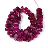 Natural Agate Beads Strands G-N356-01A-11-3